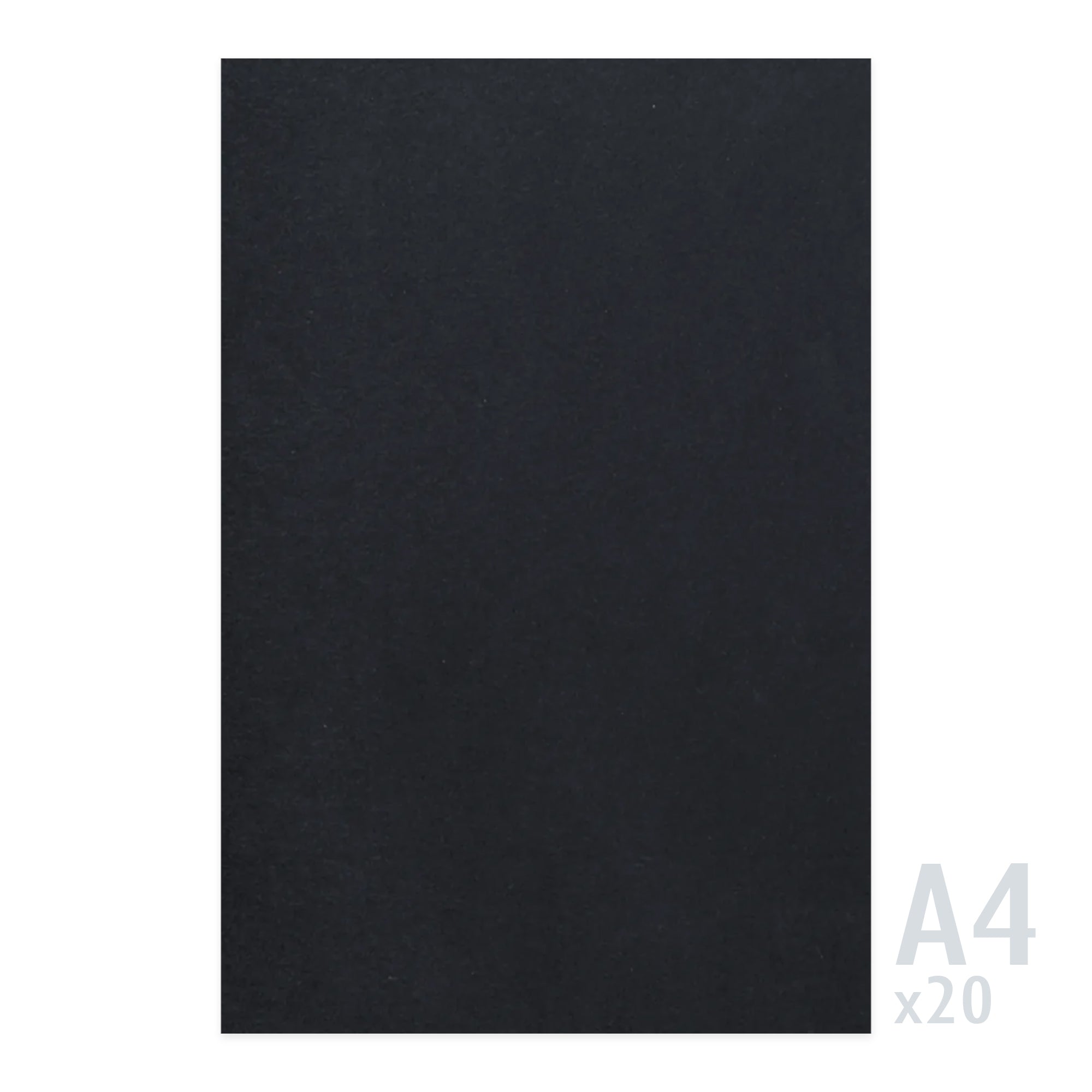 enveloppes-france-papier-noir-225g-a4-20-feuilles-lisse image 1