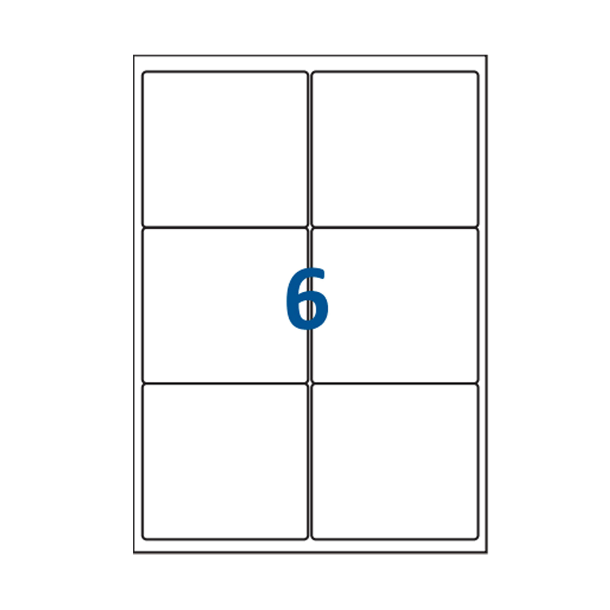jeco-planche-a4-6-tiquettes-99x93-1-mm-blanches image 1