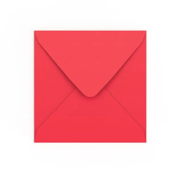 enveloppes-france-enveloppe-rouge-155x155-mm-carr-e-120g image 1