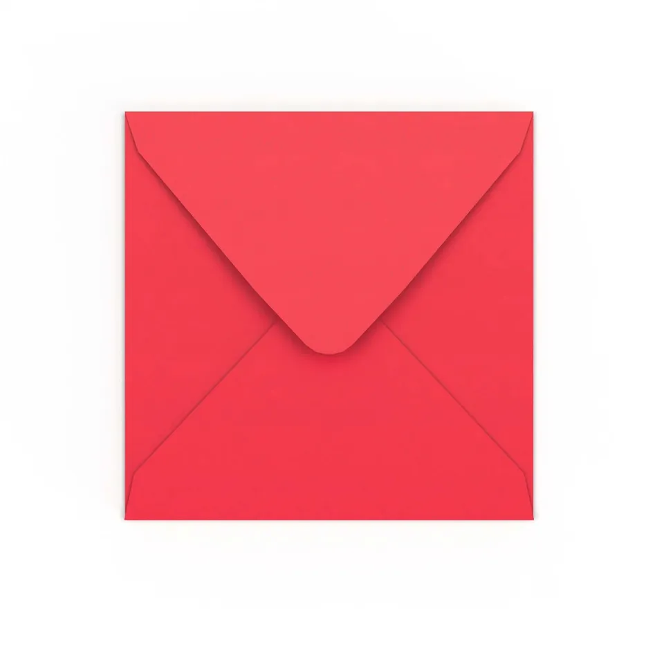 enveloppes-france-enveloppe-rouge-155x155-mm-carr-e-120g image 1