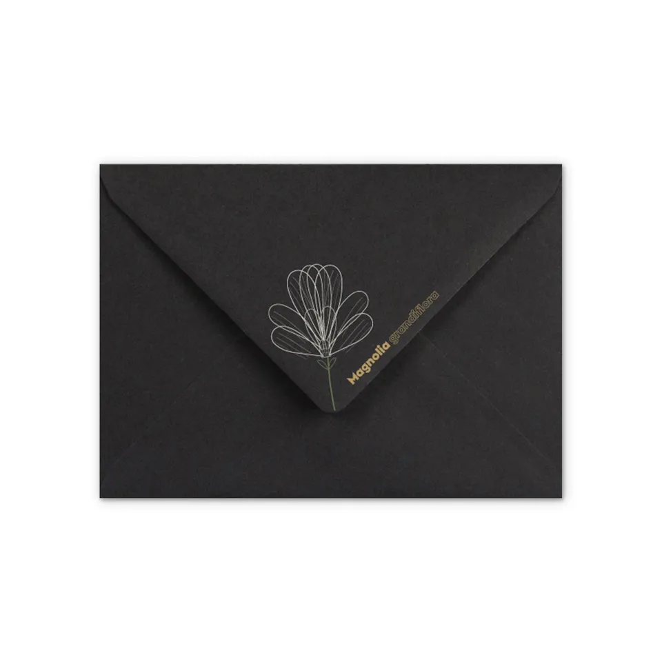 enveloppes-france-v-nements-enveloppe-magnolia-noire-c6-114x162 image 1