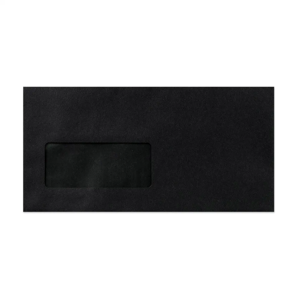 enveloppes-france-enveloppes-color-es-dl-enveloppe-noire-110x220-mm image 1