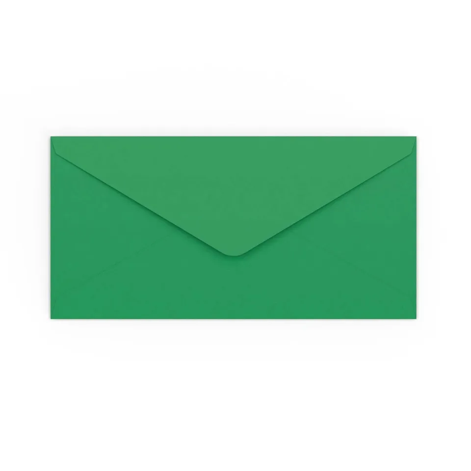 enveloppes-france-color-es-enveloppe-verte-profonde-110x220-mm-dl image 1