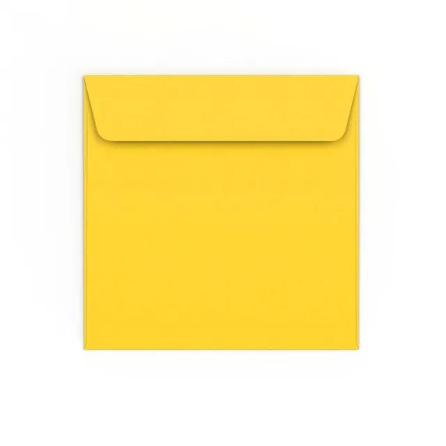 enveloppes-france-enveloppes-color-es-jaune-vive-155x155-mm-enveloppe-carr-e image 1