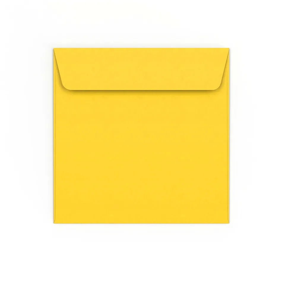 enveloppes-france-enveloppes-color-es-jaune-vive-155x155-mm-enveloppe-carr-e image 1