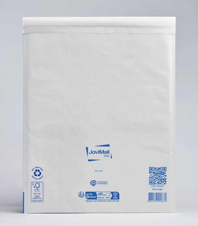 jovimail-easy-enveloppe-bulle-blanche-k-7-350x470-mm image 1