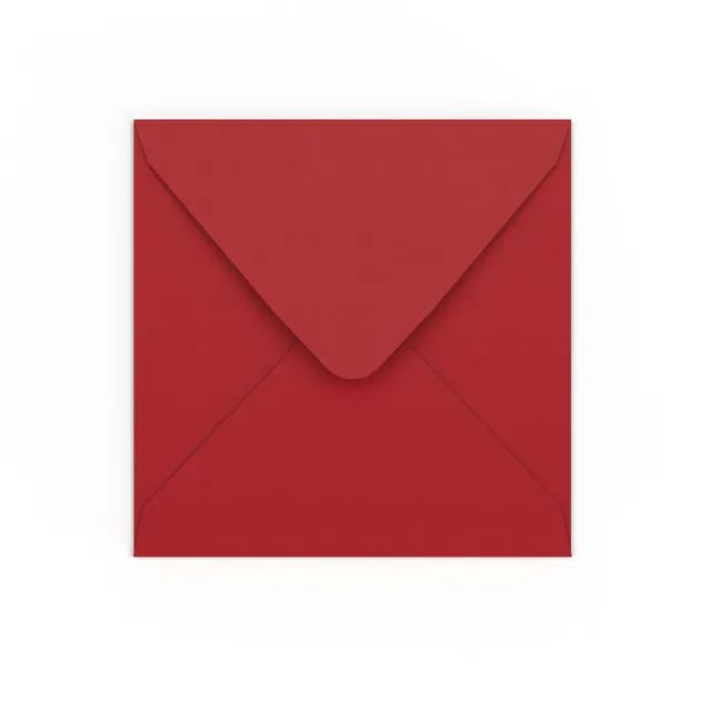 enveloppes-france-enveloppe-rouge-fonc-e-155x155-mm-carr-e image 1