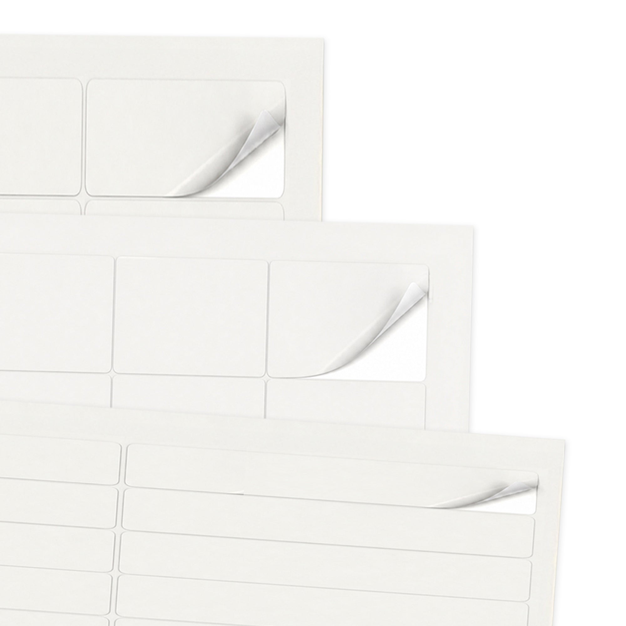 enveloppes-france-tiquettes-tiquette-blanche-xs-100-feuilles image 1