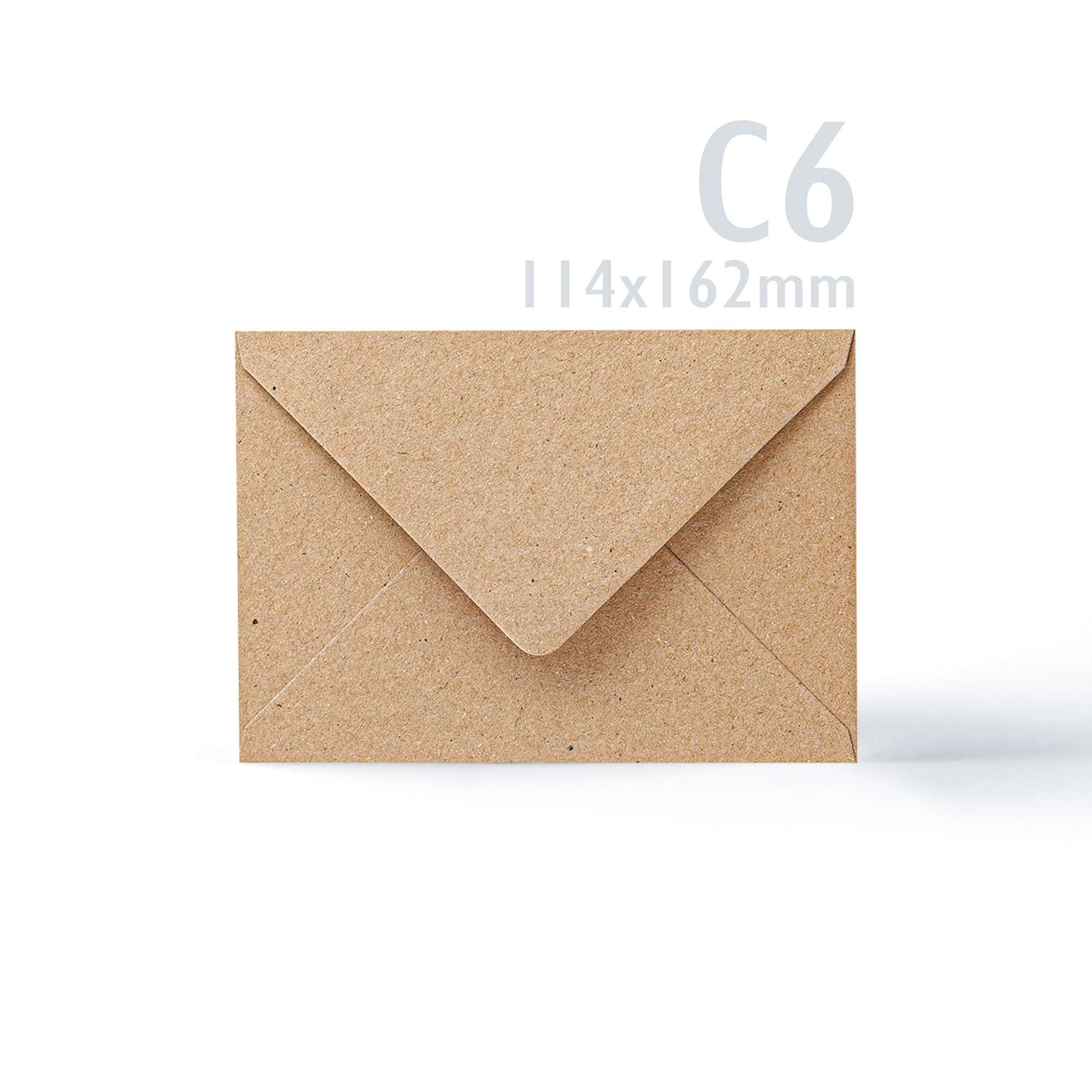 enveloppes-france-lot-cartes-et-enveloppes-kraft-manille image 2