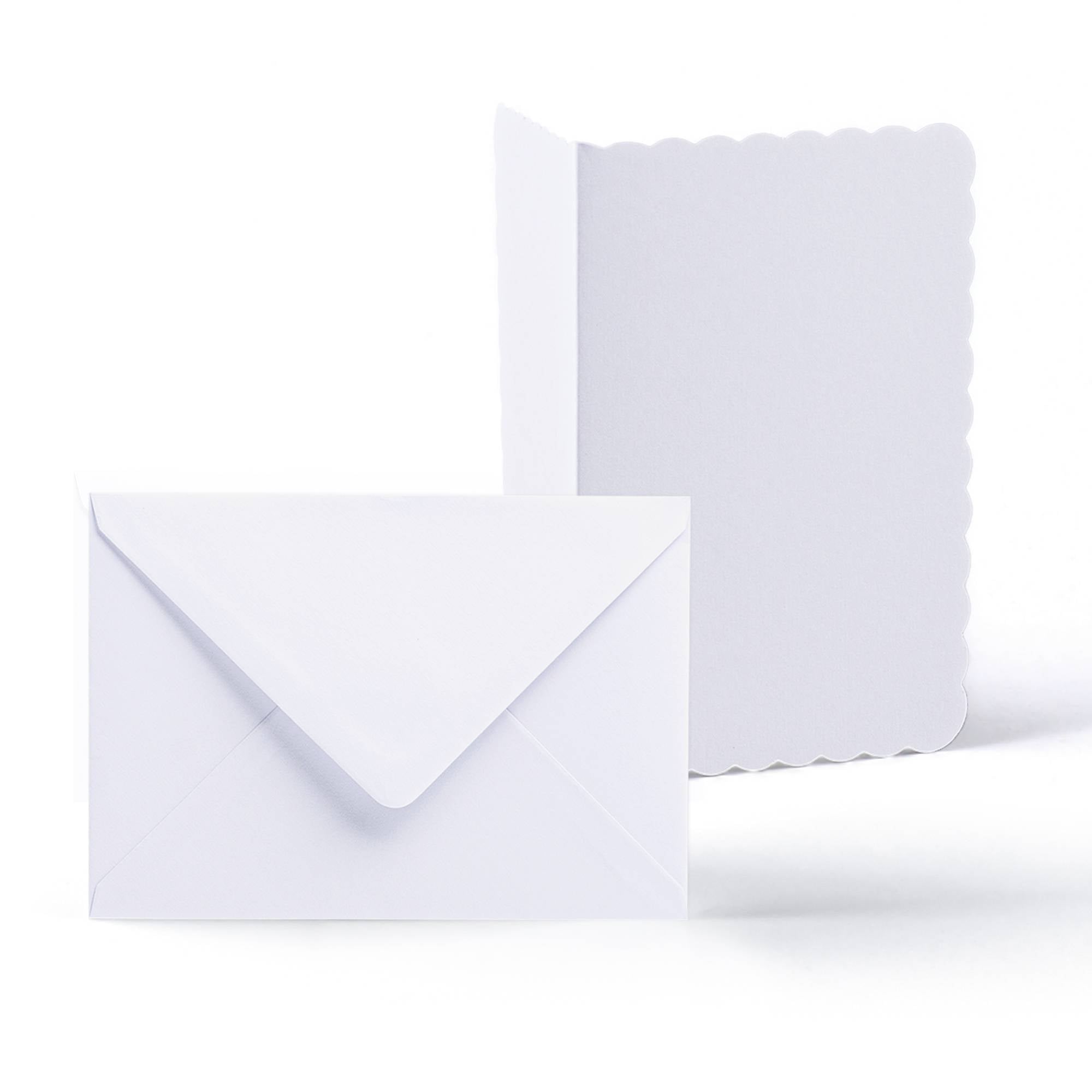 enveloppes-france-cartes-et-papiers-enveloppe-blanche-155x155-mm-bord-ondul image 1