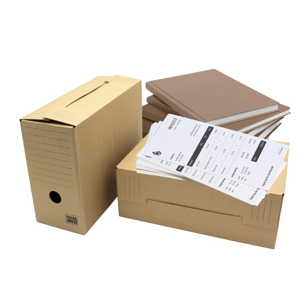 pack-and-move-bo-tes-archives-a4-dos-12cm-lot-8-carton image 5