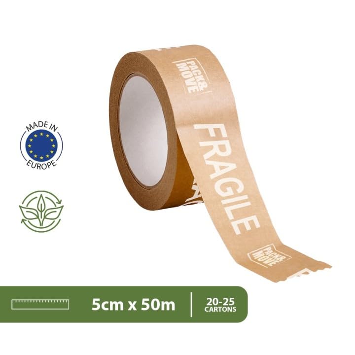 pack-and-move-ruban-kraft-fragile-50-m-lot-6-d-vidoir image 2