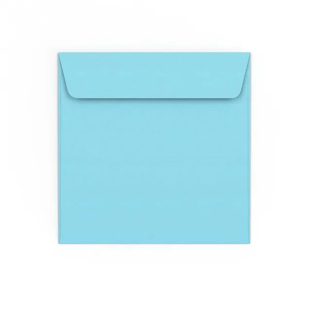 enveloppes-france-enveloppe-bleue-vive-carr-e-155x155-mm image 1