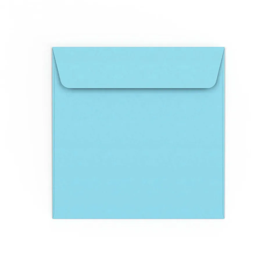 enveloppes-france-enveloppe-bleue-vive-carr-e-155x155-mm image 1