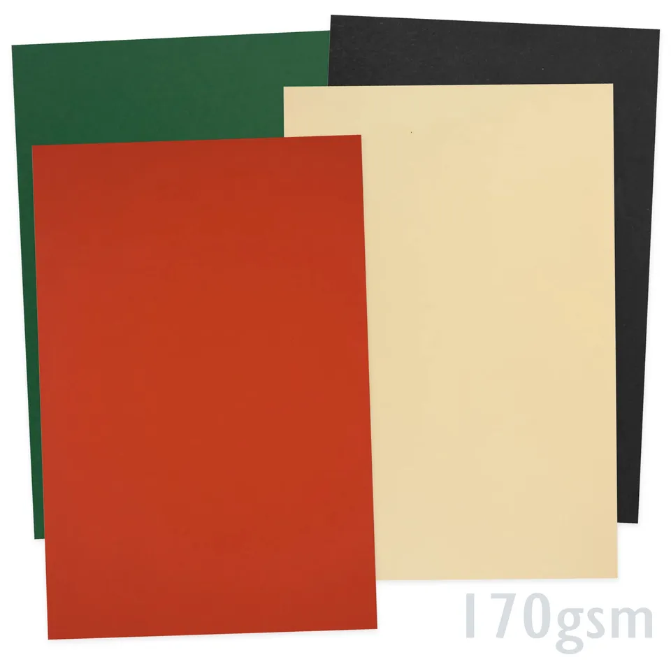 enveloppes-france-sirio-color-papier-170g-a4-20-feuilles-assorties image 1