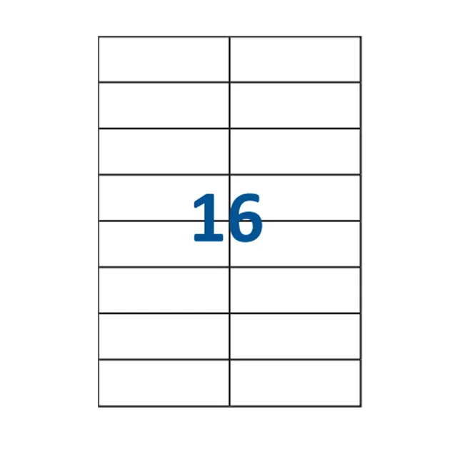 tiquettes-autocollantes-a4-105x37-mm-16-par-planche image 1