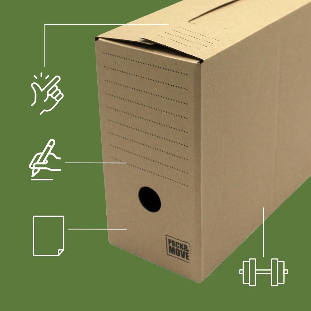 pack-and-move-bo-tes-archives-a4-dos-12cm-lot-8-carton image 3