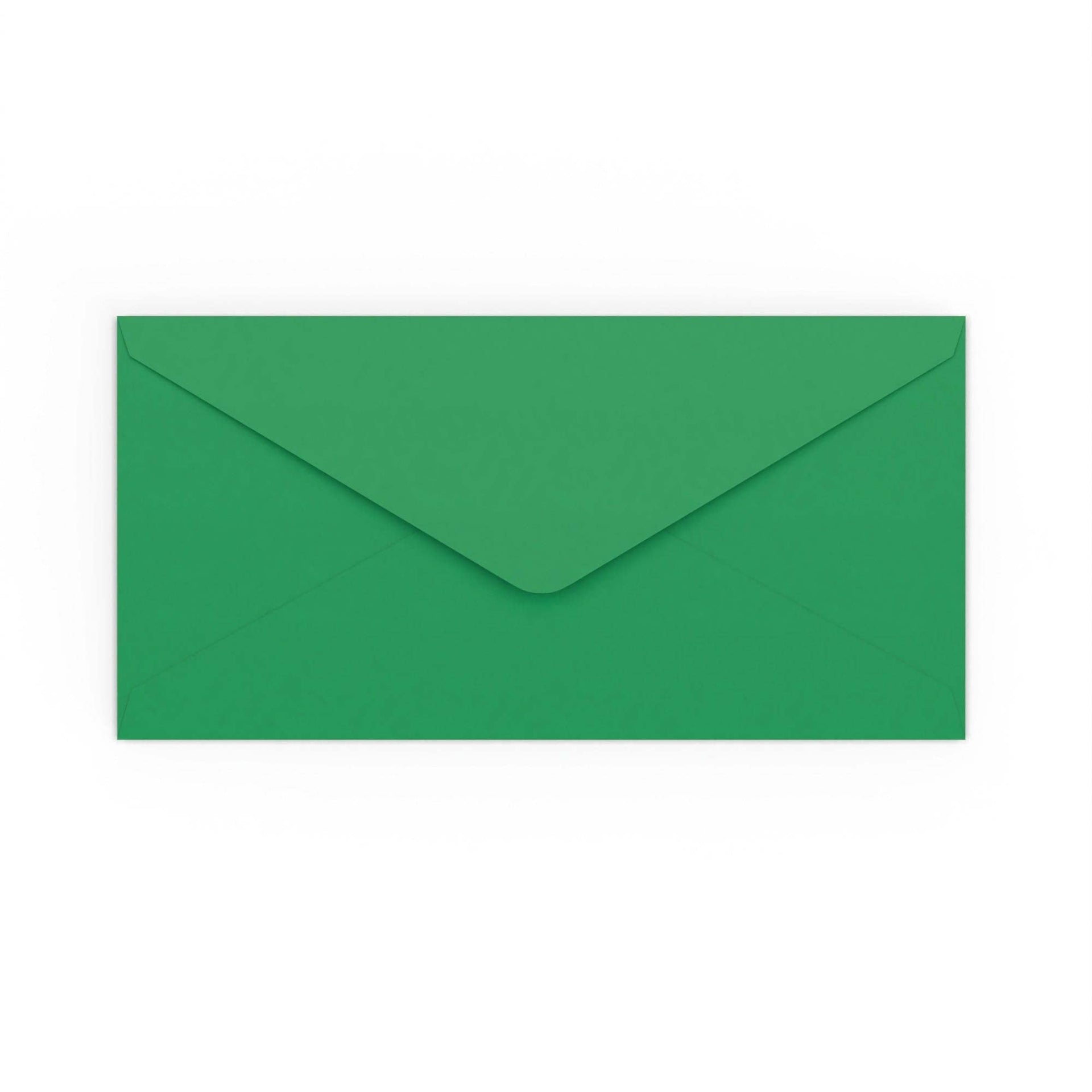 enveloppes-france-color-es-enveloppe-verte-profonde-110x220-mm-dl image 1