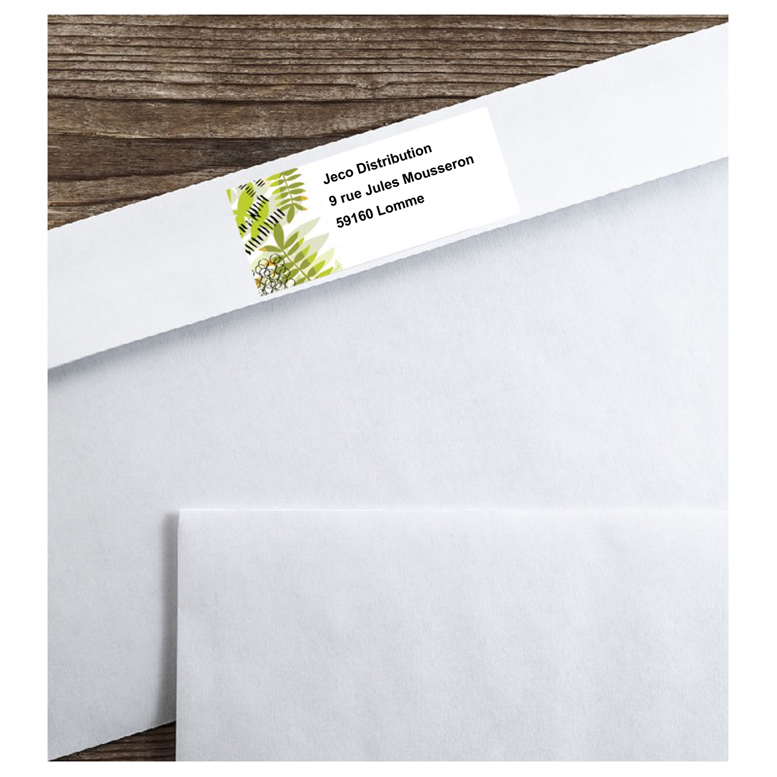 jeco-tiquettes-autocollantes-a4-51x34mm-32-tiquettes image 2