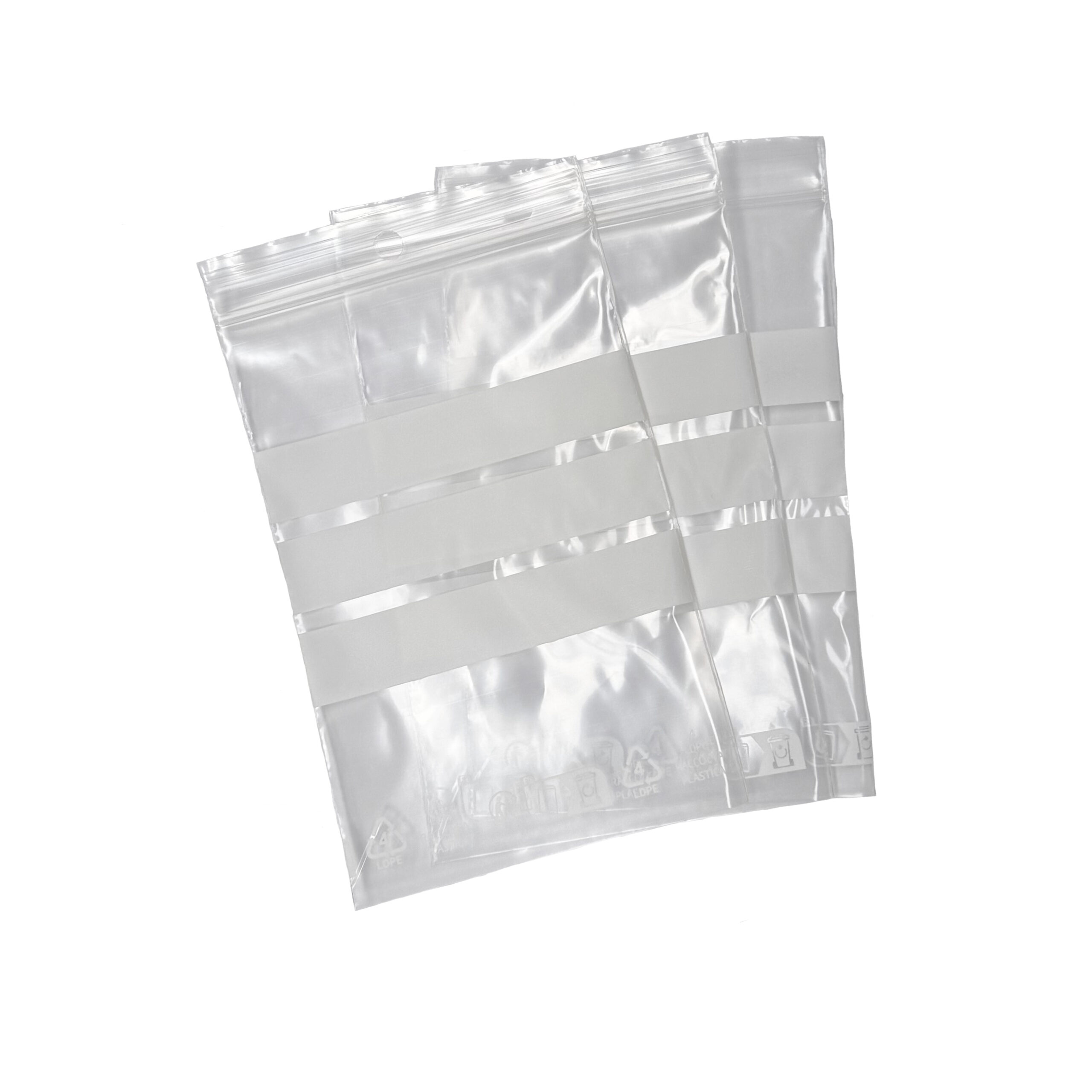 sachets-zip-60x80-50-bandes-criture-lot-1000 image 1