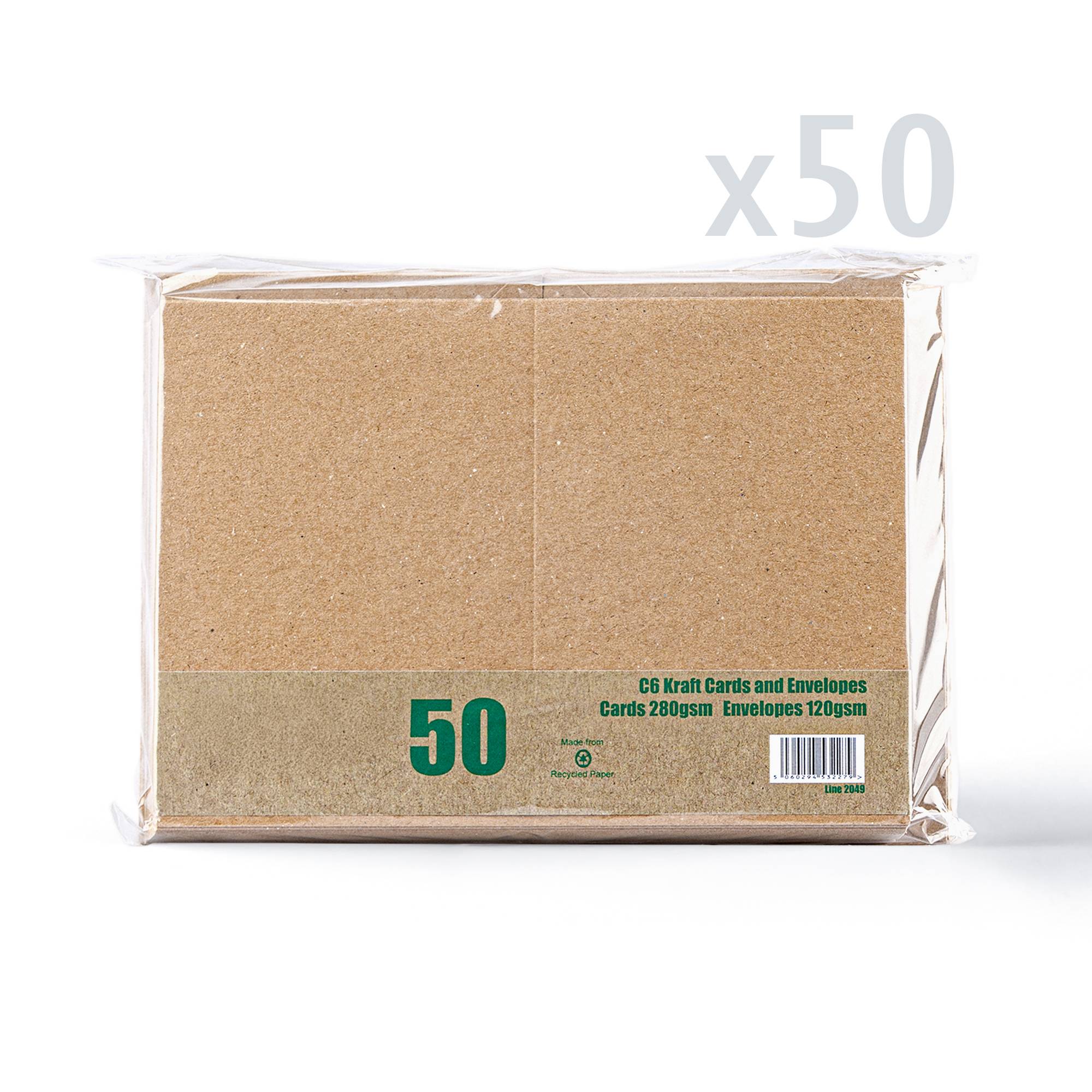 enveloppes-france-lot-cartes-et-enveloppes-kraft-manille image 4