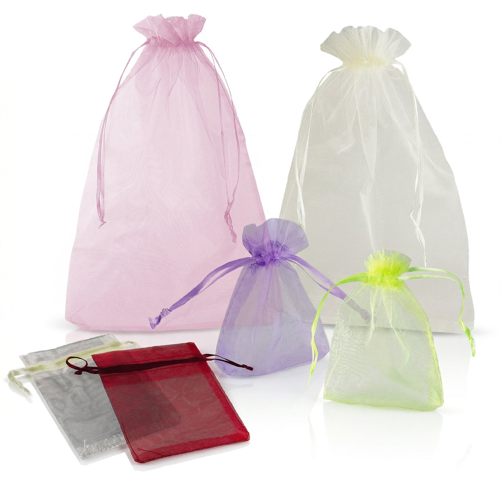 enveloppes-france-sachet-organza-jaune-citron-90x70-mm image 1