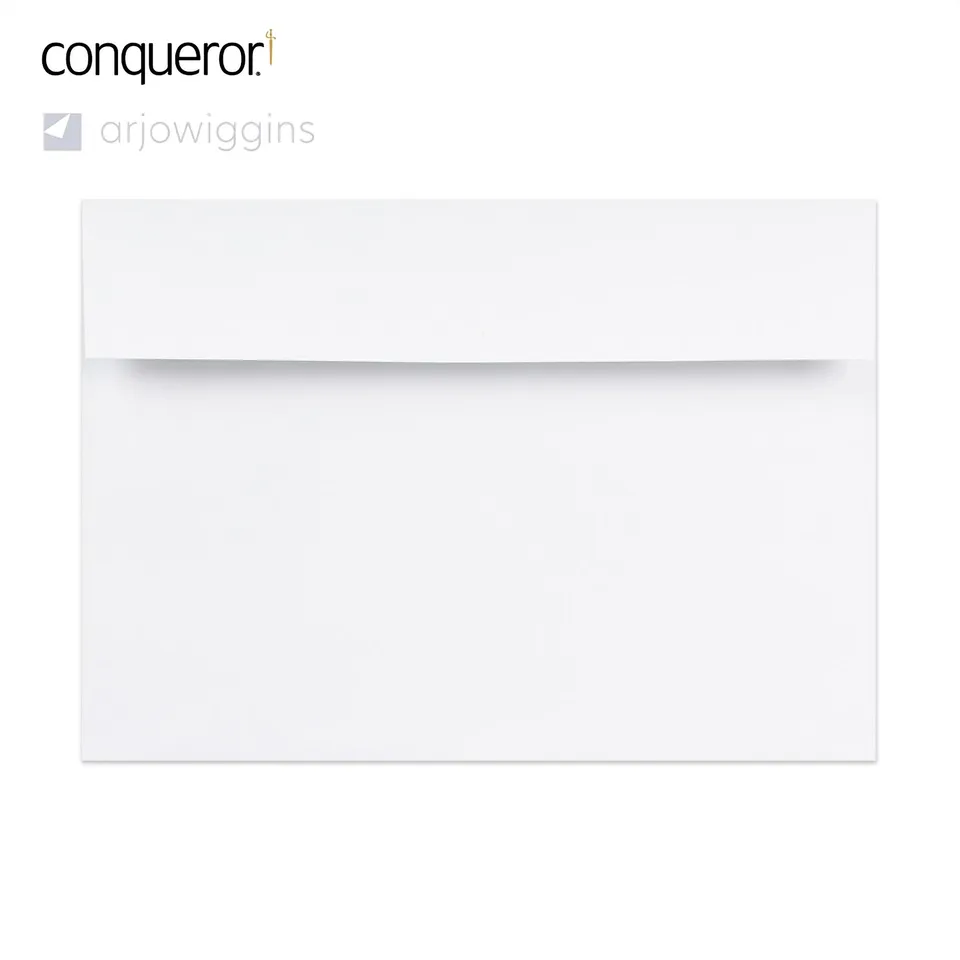 enveseur-papier-c5-enveloppe-conqueror-v-lin-blanc-diamant image 1