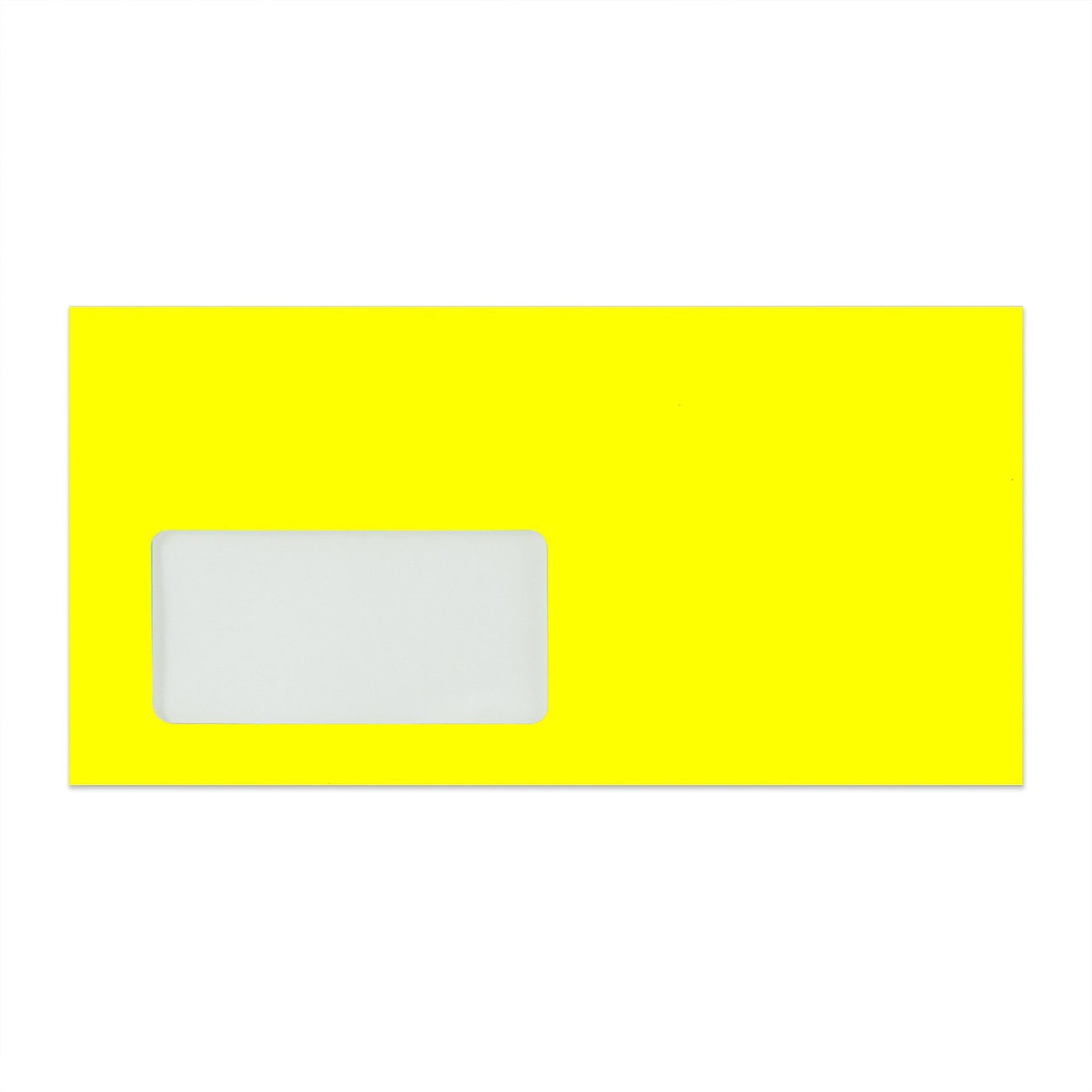 enveloppes-france-color-es-dl-110x220-enveloppe-jaune-n-on-fen-tre image 1