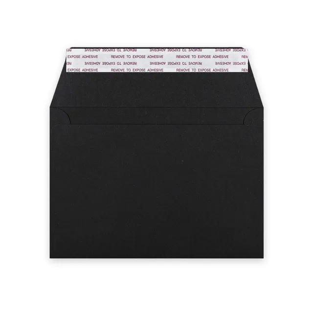 enveloppes-france-emballages-carton-enveloppe-noire-114x162-mm-c6-rigide image 1