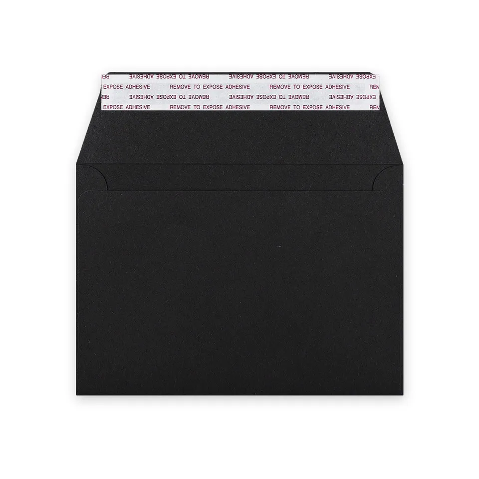 enveloppes-france-emballages-carton-enveloppe-noire-114x162-mm-c6-rigide image 1