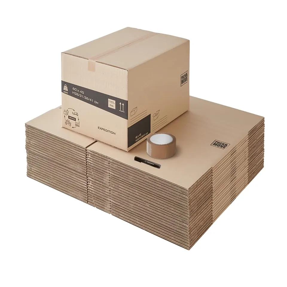 pack-and-move-cartons-d-m-nagement-lot-30-hauteur-modulable-60x45-double-cannelu image 1