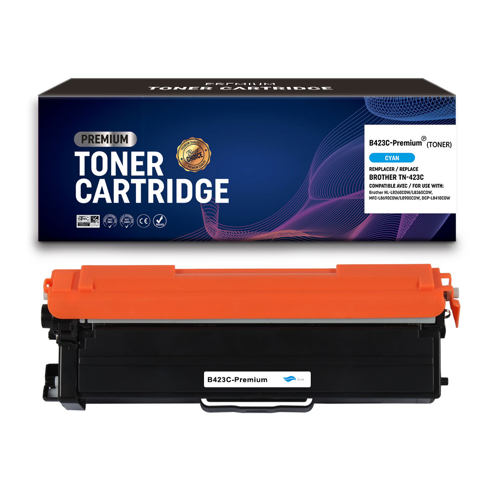 toner-brother-tn-423c-premium-cyan-4000-pages-compatible image 1