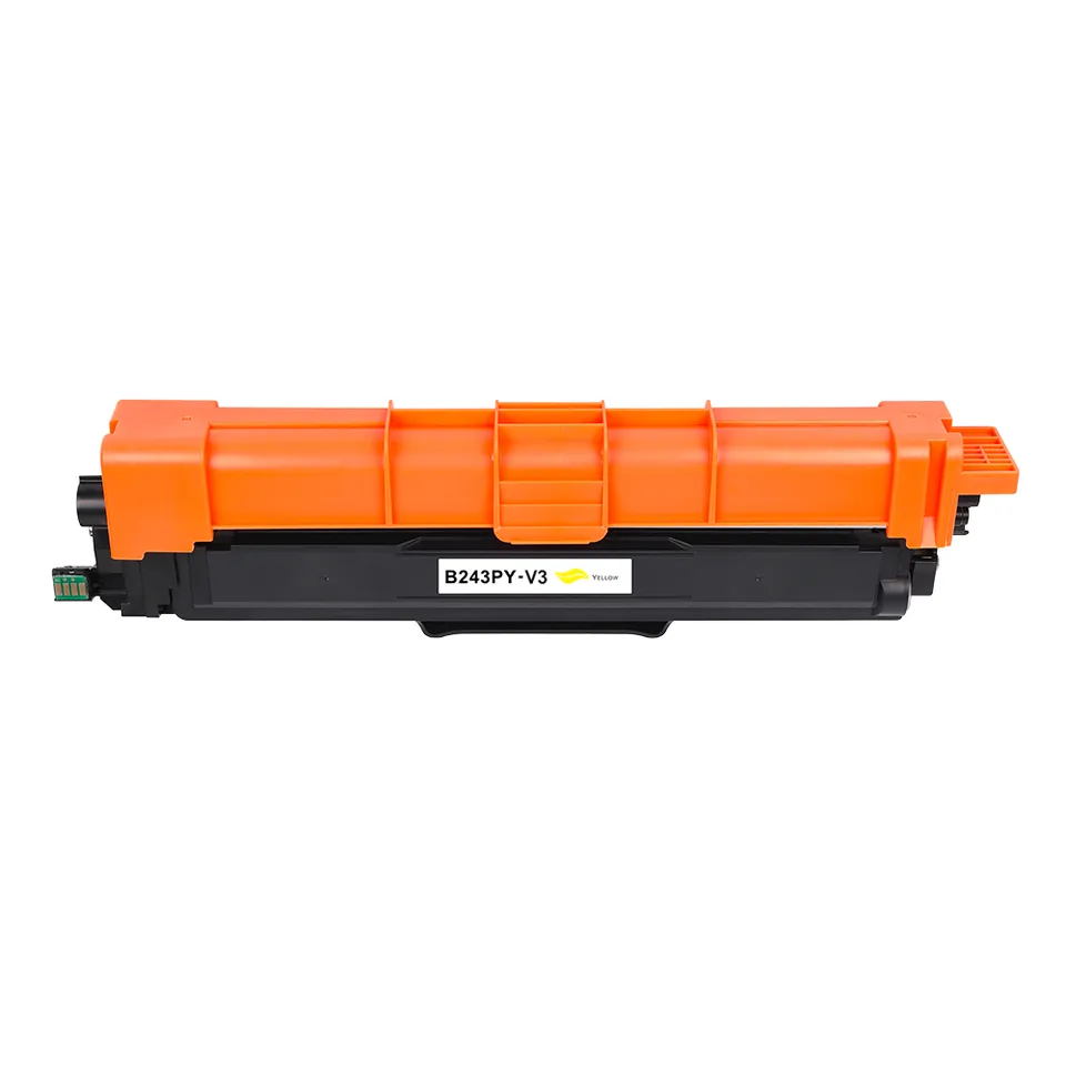 brother-tn-243y-toner-jaune-compatible-1300-pages image 1