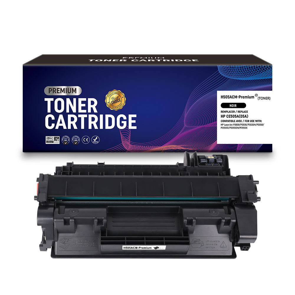 hp-ce505a-05a-toner-noir-2300-pages-compatible image 1