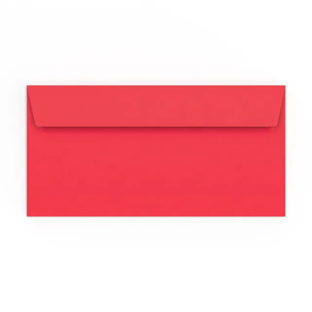 enveloppes-france-enveloppe-rouge-clatante-dl-110x220-mm image 1