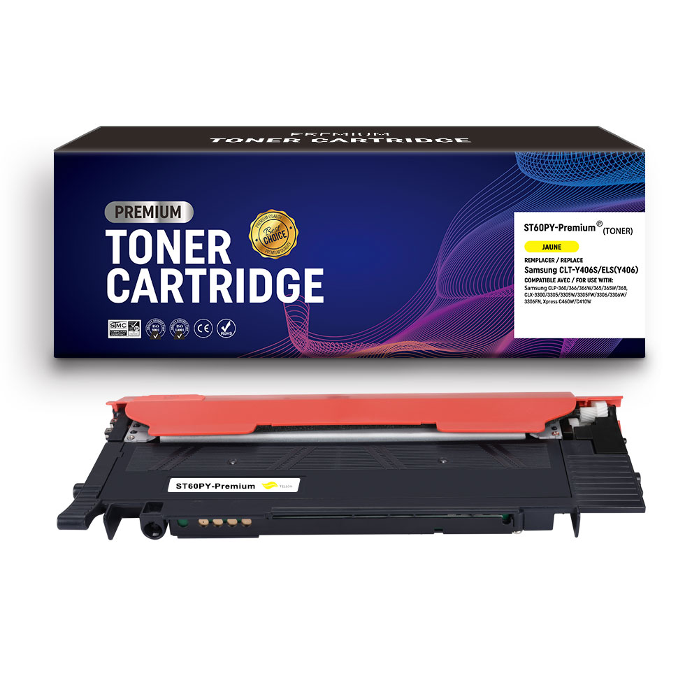 samsung-clt-y406s-toner-jaune-1000-pages-compatible image 1