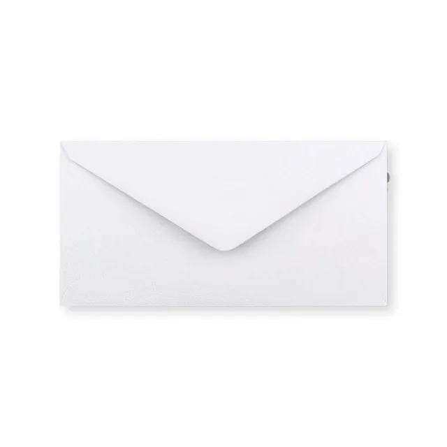 enveloppes-france-enveloppe-blanche-dl-110x220-mm-rabat-pointu image 1
