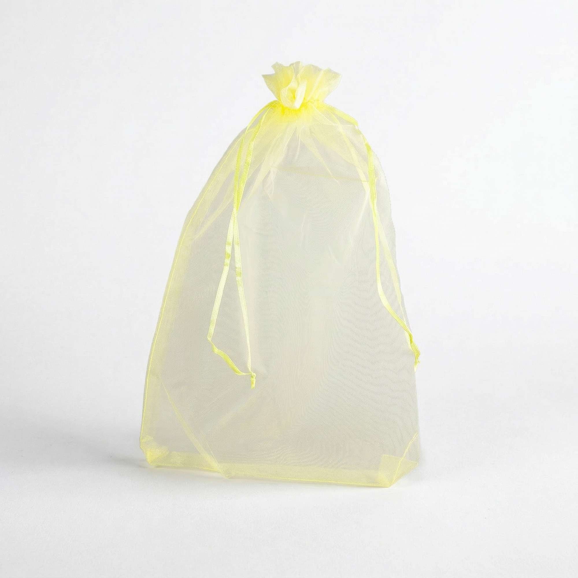 enveloppes-france-sachet-organza-jaune-citron-90x70-mm image 2