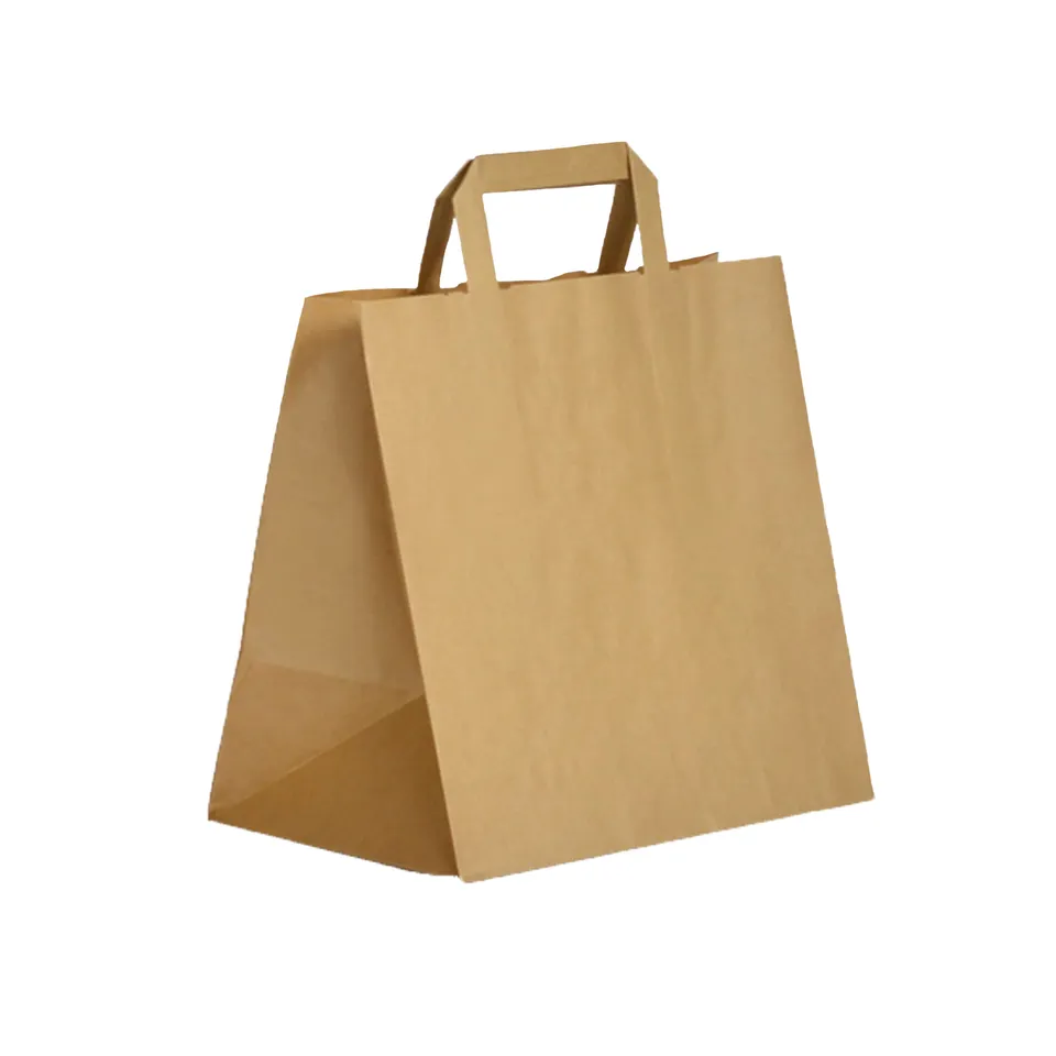 jeco-sacs-sachets-kraft-brun-poign-e-plate-260x190x250 image 1