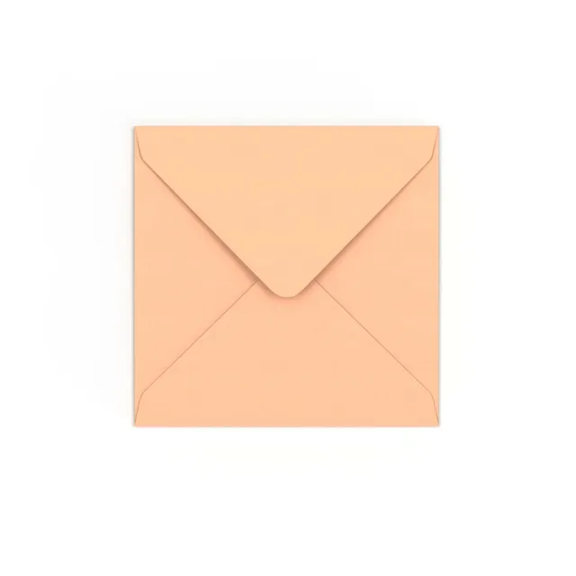 enveloppes-france-enveloppes-color-es-saumon-rose-130x130-mm-enveloppe-120g image 1
