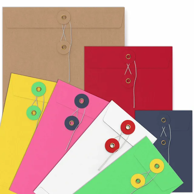 enveloppes-france-enveloppes-sp-ciales-c6-pochette-ficelle-noire image 1