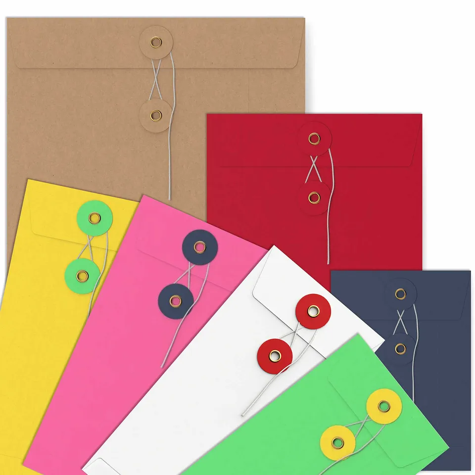 enveloppes-france-enveloppes-sp-ciales-c6-pochette-ficelle-noire image 1