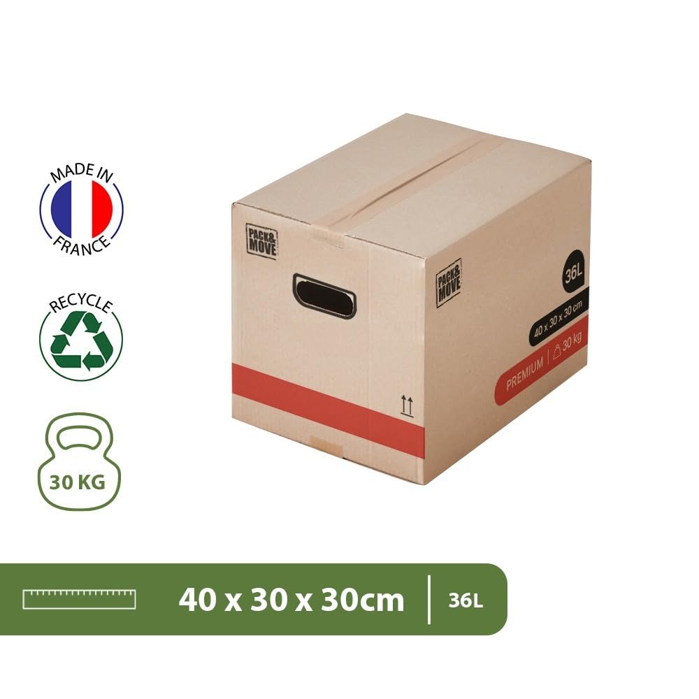 pack-and-move-cartons-premium-lot-10-cartons-livres-40x30x30-double-cannelure image 3