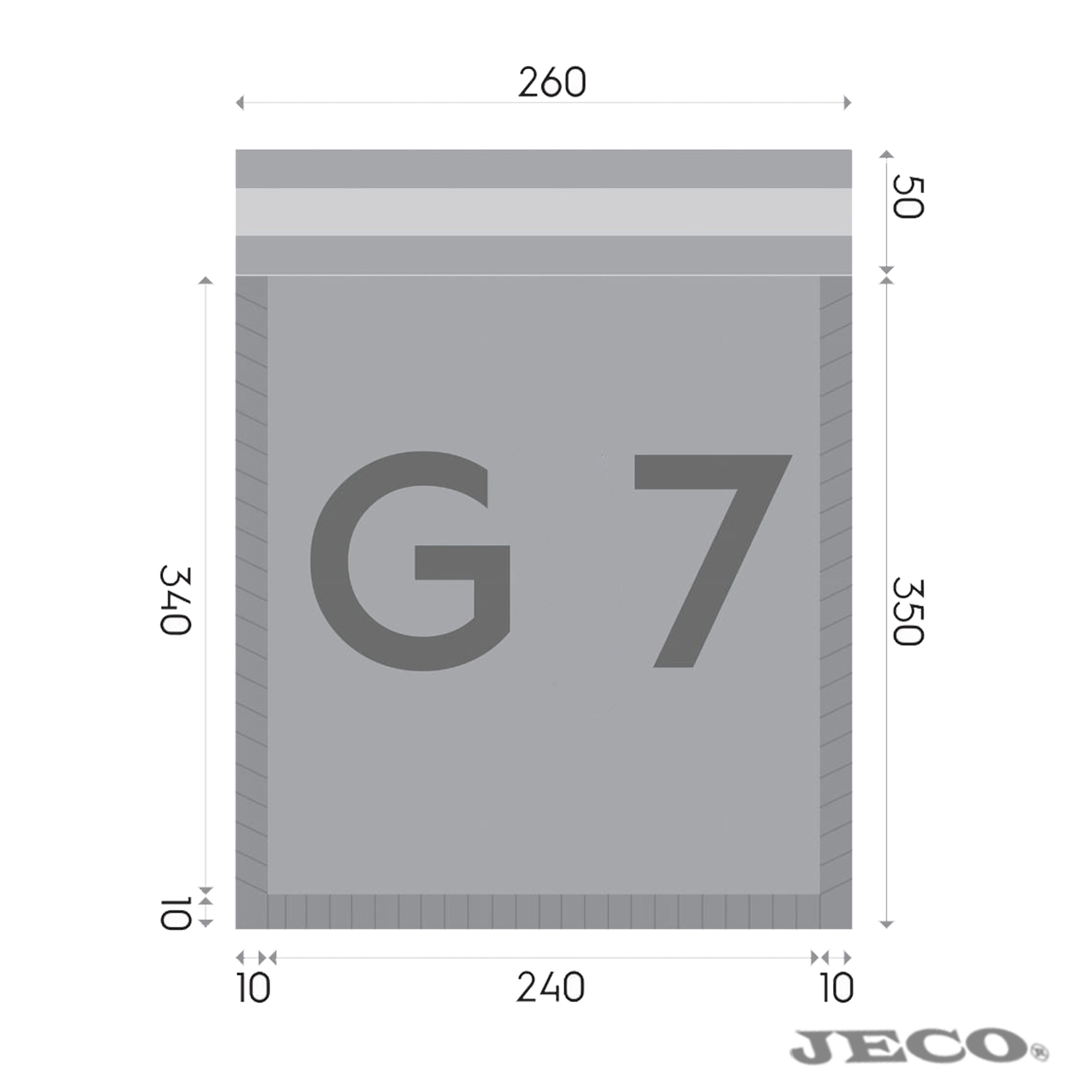 jeco-enveloppe-bulle-g-7-blanche-240x340-matelass-e image 3