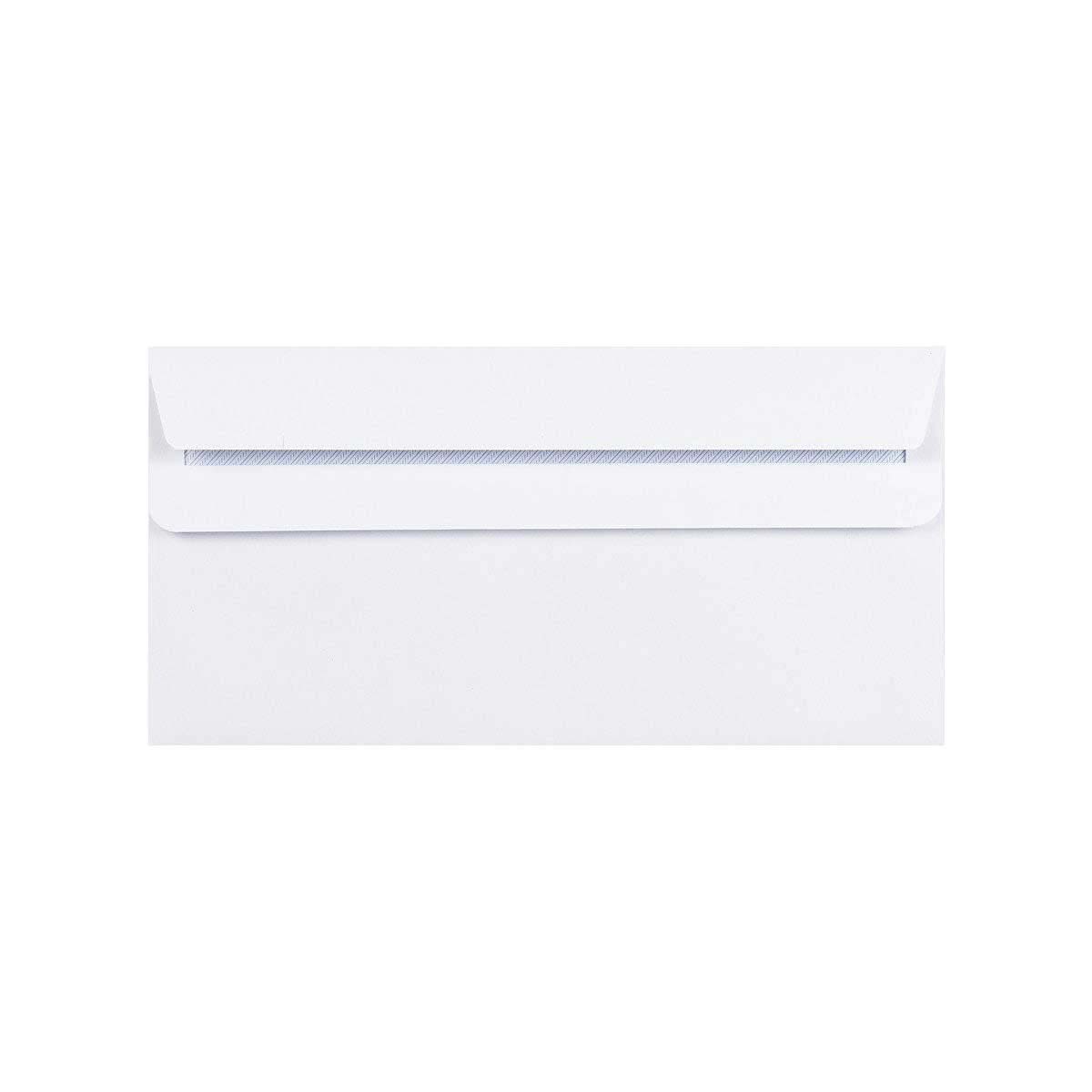 enveloppes-france-enveloppes-en-papier-dl-enveloppe-blanche-110x220-mm image 1