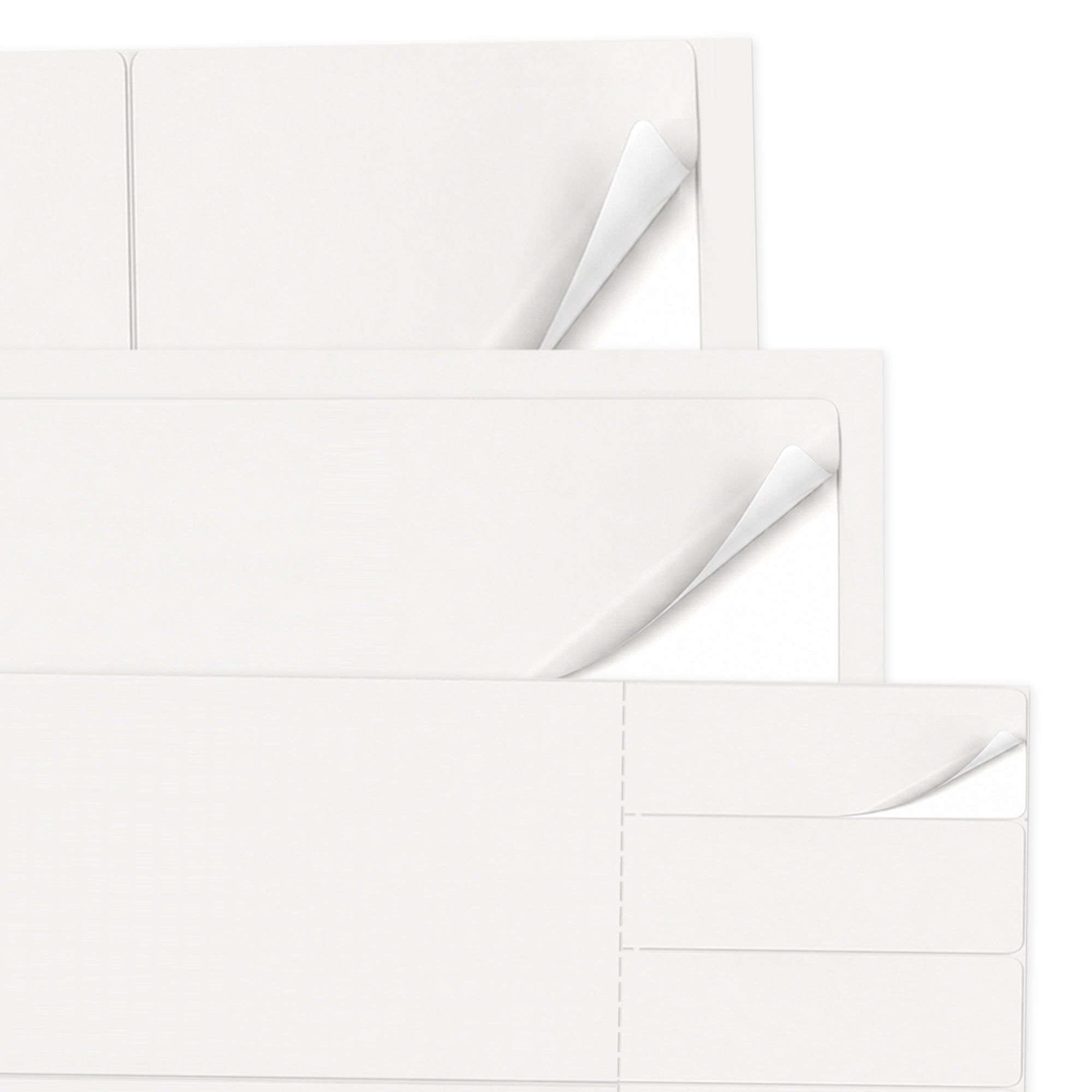 enveloppes-france-tiquettes-blanches-l-100-feuilles-adh-sives image 1