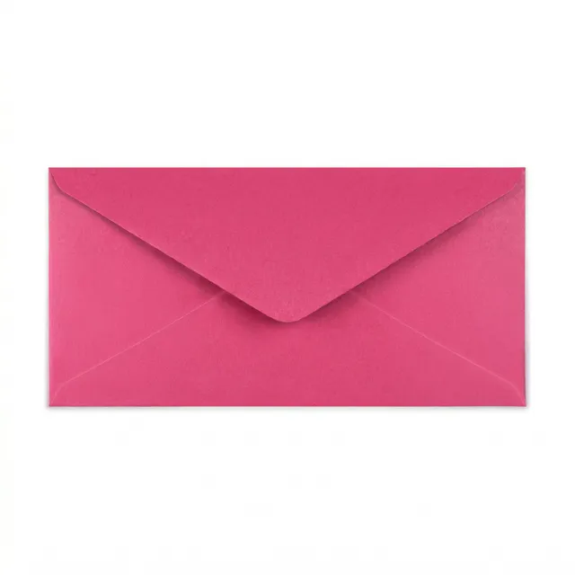enveloppes-france-enveloppe-rose-fuchsia-110x220-mm-dl image 1