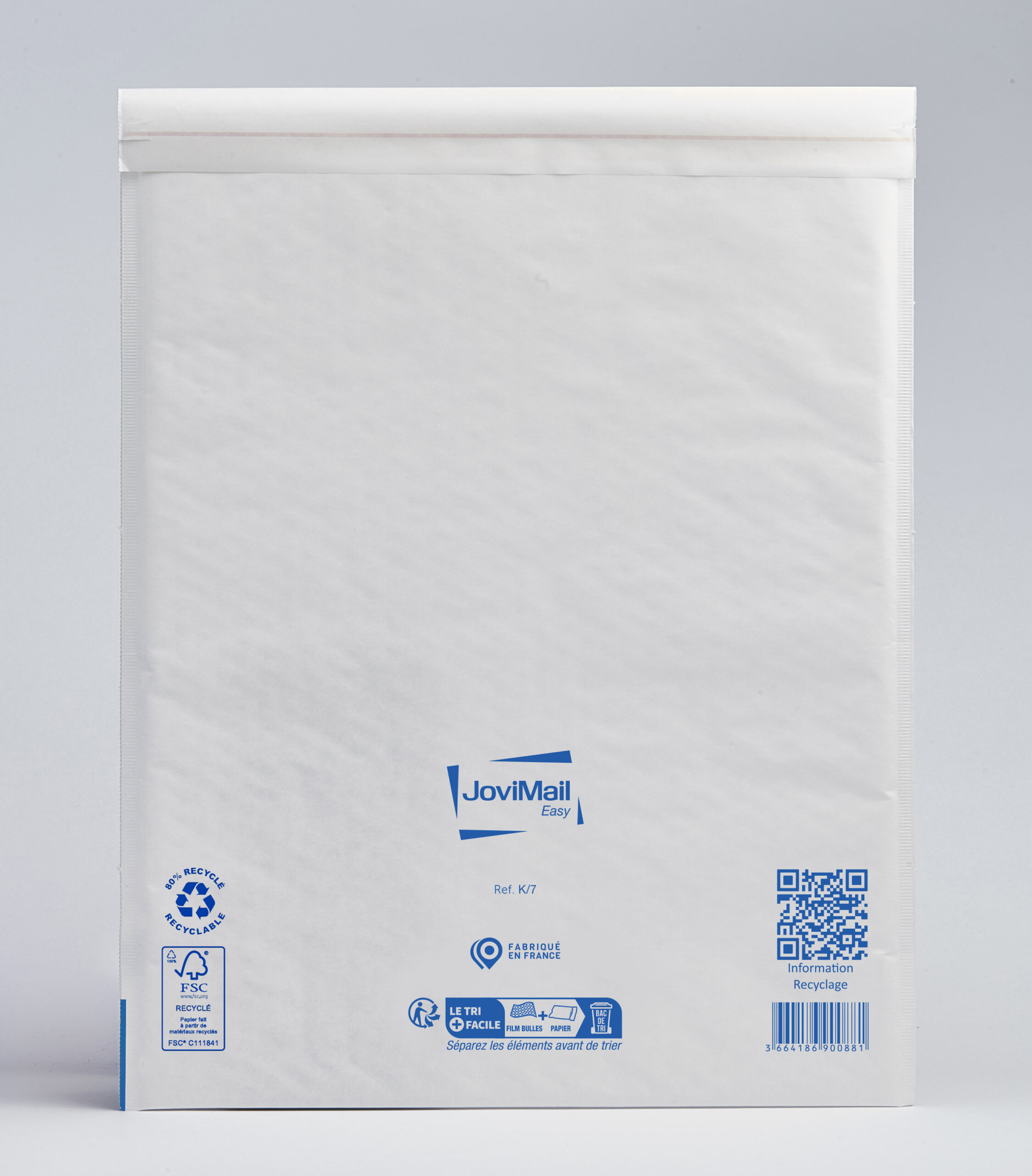jovimail-easy-enveloppe-bulle-blanche-k-7-350x470-mm image 1
