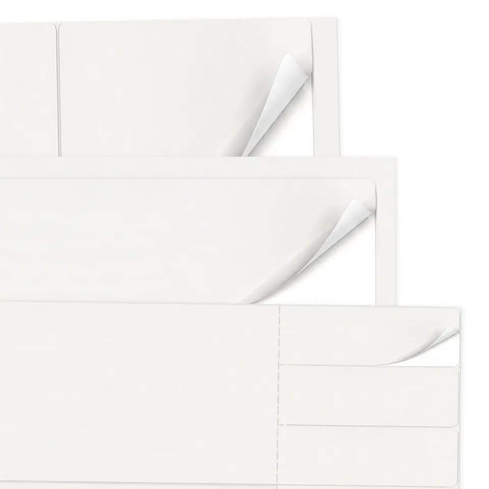 enveloppes-france-tiquettes-blanches-l-100-feuilles-adh-sives image 1