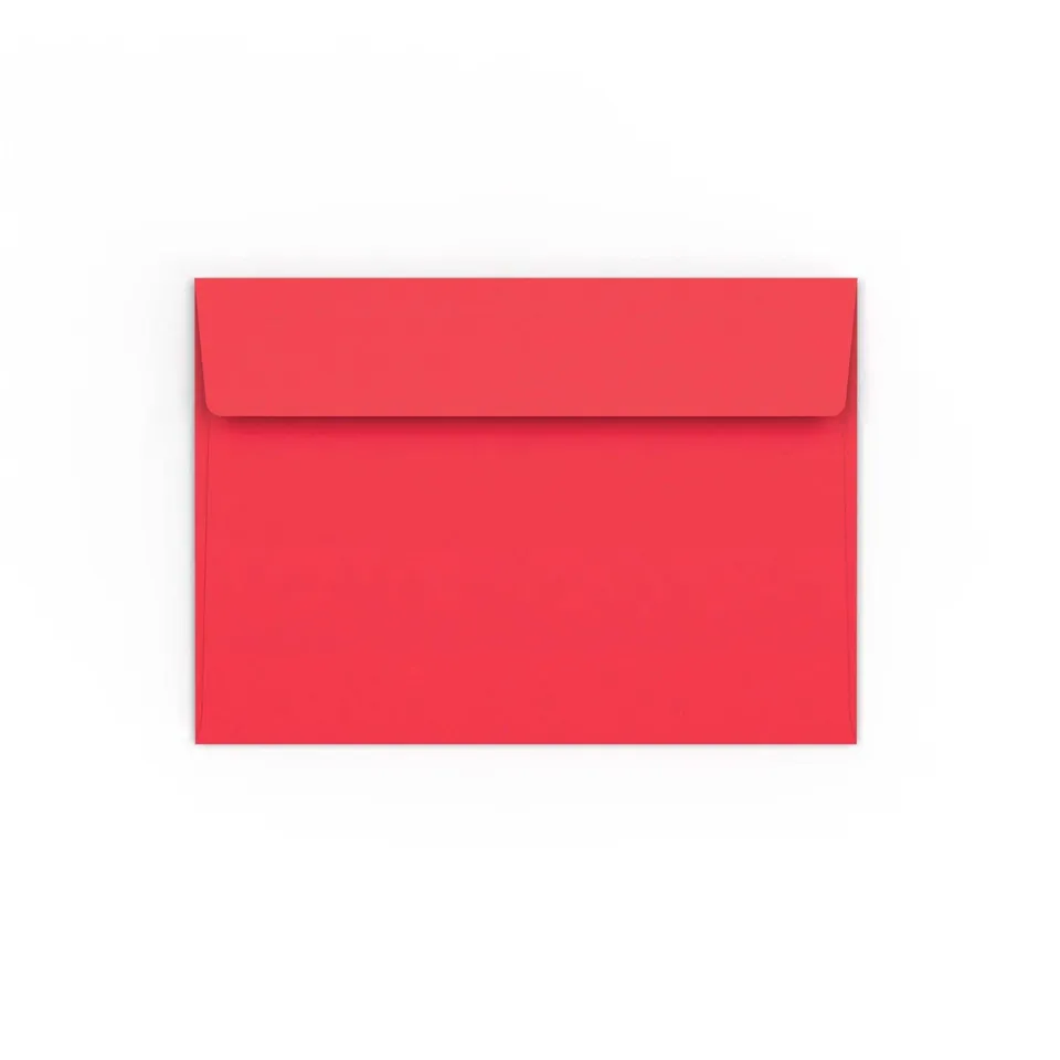 enveloppes-france-color-es-c6-enveloppe-114x162-mm-rouge-clatante image 1